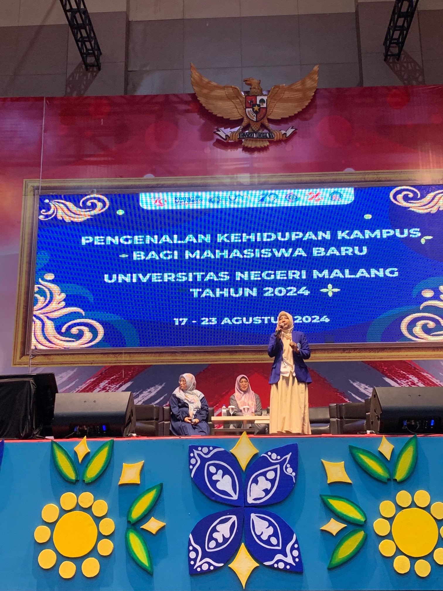 Mental Health Matters: PBK3 UM Ajak Mahasiswa Baru Jaga Kesejahteraan Jiwa dan Dukung SDGs di PKKMB 2024