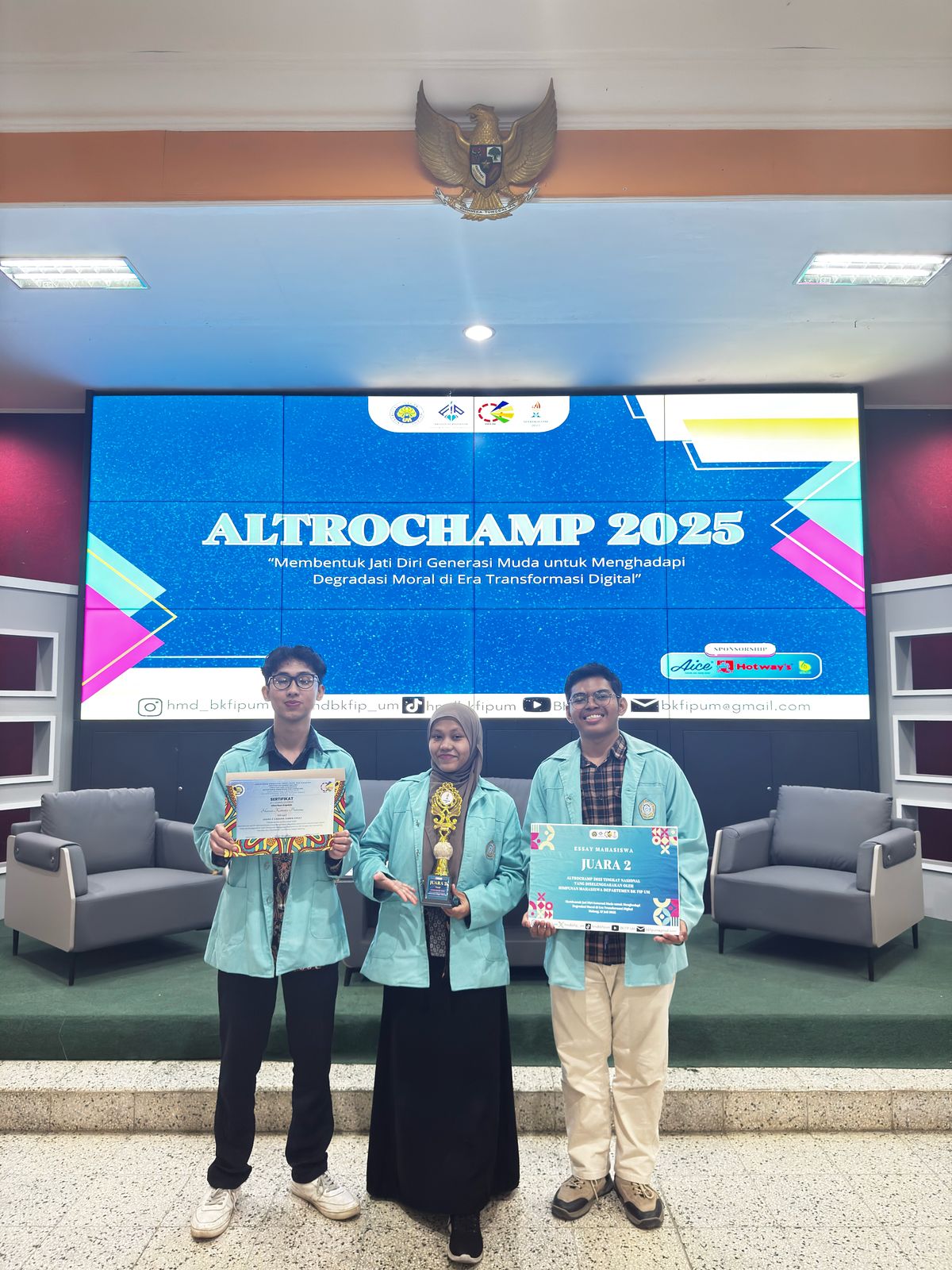 Swara dari Serat Jawa untuk Dunia Digital”: Mahasiswa BK UNS Raih Juara 2 Esai Nasional Altrochamp 2025