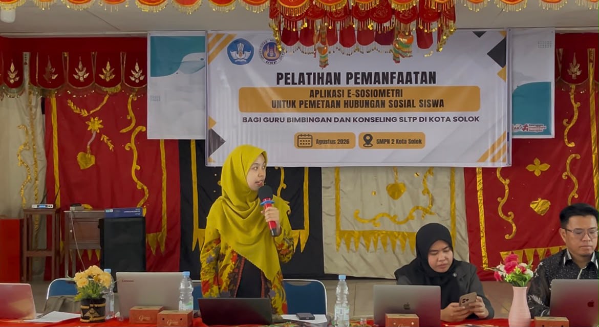 Guru BK Kota Solok Didorong Manfaatkan Teknologi Digital melalui Pelatihan E-Sosiometri