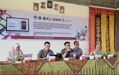 UNP Laksanakan Implementasi Aplikasi Digital AUM Seri-Umum Berbasis Website