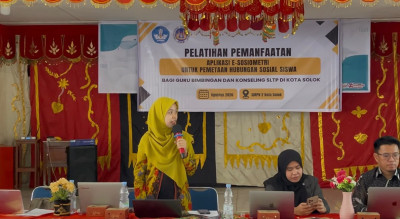 Guru BK Kota Solok Didorong Manfaatkan Teknologi Digital melalui Pelatihan E-Sosiometri
